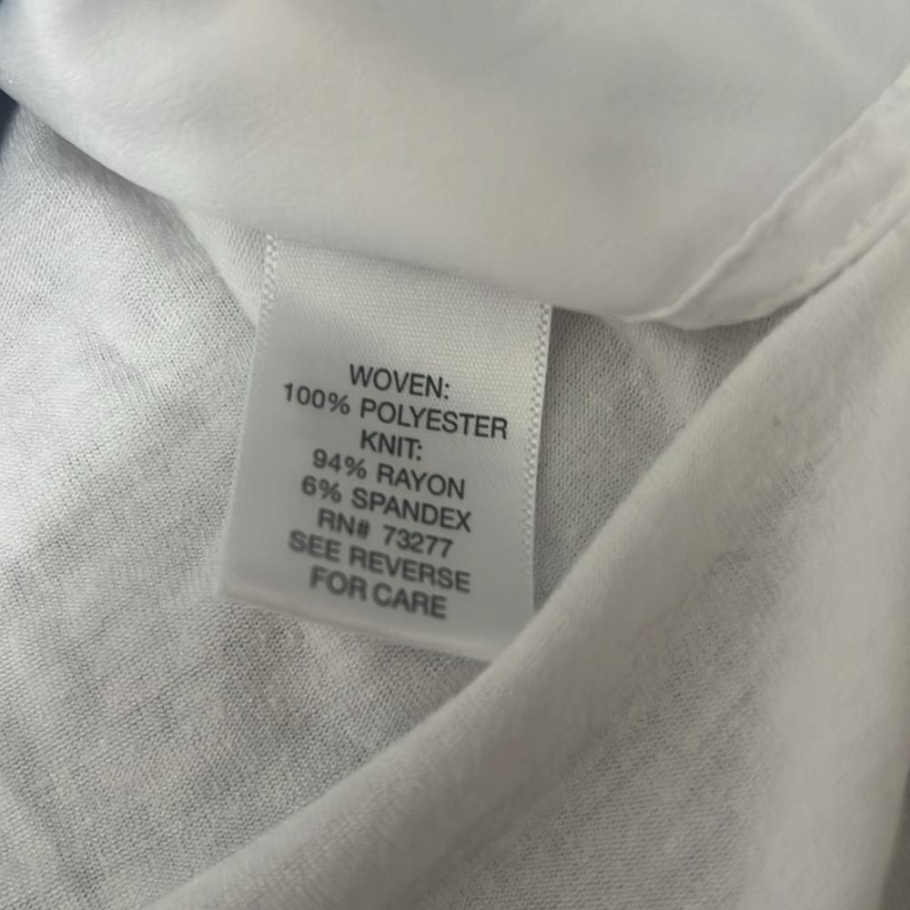 Apt. 9 women’s white long sleeve top size XL - Picture 3 of 5